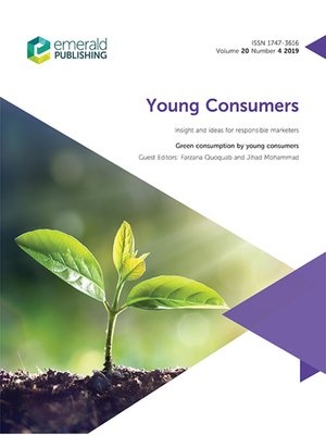 cover image of Young Consumers, Volume 20, Number 4